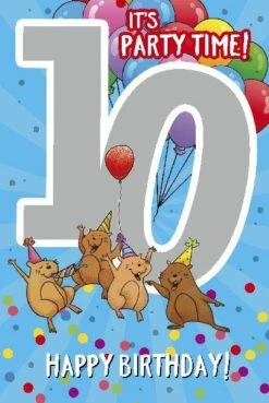 Depesche Geburtstagskarte 10.Geburtstag Mit Musik