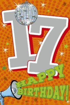 Depesche Geburtstagskarte 17.Geburtstag Mit Musik
