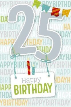 Depesche Geburtstagskarte 25.Geburtstag Mit Musik