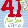 Depesche Geburtstagskarte 41.Geburtstag Mit Musik -Geschenkladen 5698 41 640x640
