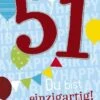 Depesche Geburtstagskarte 51.Geburtstag Mit Musik -Geschenkladen 5698 51 640x640