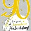 Depesche Geburtstagskarte 90.Geburtstag Mit Musik -Geschenkladen 5698 90 640x640
