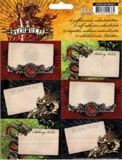 UL13 Buchetiketten Selbstklebend