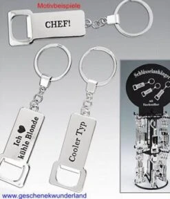 Depesche Schlüsselanhänger Mit Flaschenöffner