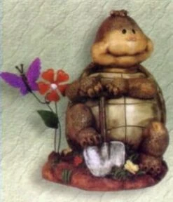 Schildkröte Garten Mit Schaufel