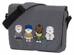 Weenicons Messenger Tasche Grau