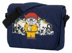 Weenicons Messenger Tasche Blau