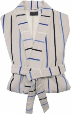 S.Oliver Bademantel Herren Mit Streifen (54-56) 3541