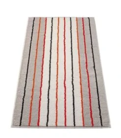 S.Oliver Handtuch Streifen Weiß / Rot