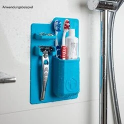 Tooletries Bad Utensilienhalter Mighty Blau 5 Tooletries Bad Utensilienhalter Mighty Blau -Geschenkladen bad utensilienhalter mighty beispiel 640x640