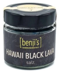 Benjis Hawaii Black Lava Salz
