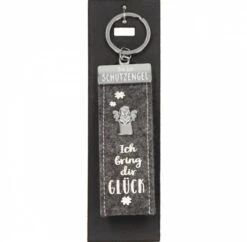Depesche Schutzengel Glücksfilz Schlüsselband Glück