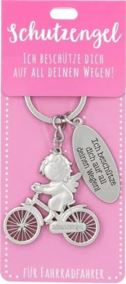 Depesche Schutzengel Anhänger Fahrradfahrer - Beschütze Dich
