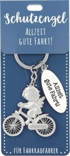 Depesche Schutzengel Anhänger Fahrradfahrer - Gute Fahrt
