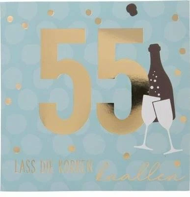 Depesche Geburtstagskarte 55.Geburtstag Mit Musik 3 Depesche Geburtstagskarte 55.Geburtstag Mit Musik