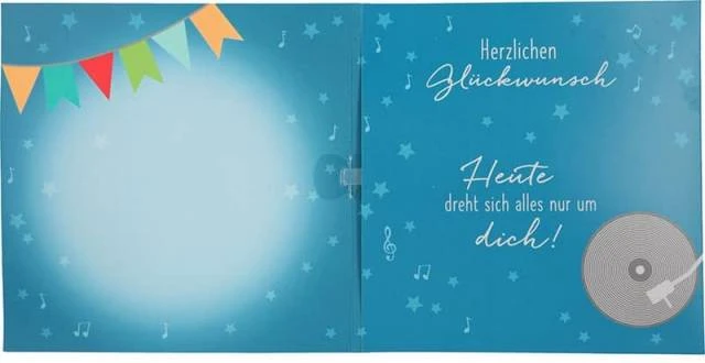 Depesche Geburtstagskarte 66.Geburtstag Mit Musik 4 Depesche Geburtstagskarte 66.Geburtstag Mit Musik – Bild 2