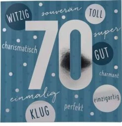 Depesche Geburtstagskarte 70.Geburtstag Mit Musik