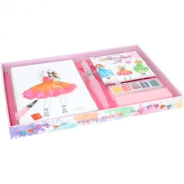 Depesche TopModel Wasserfarben Set (Malbuch) 7 Depesche TopModel Wasserfarben Set (Malbuch) – Bild 5