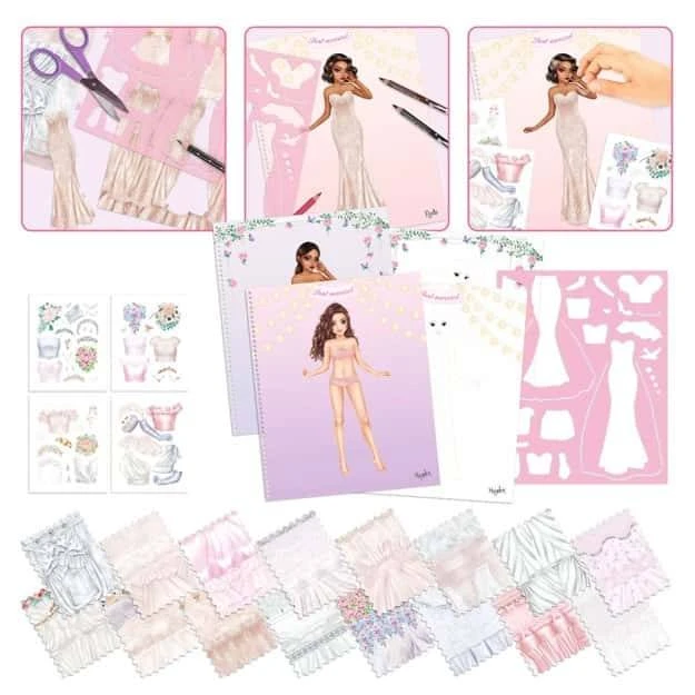 Depesche TopModel Malbuch Wedding 4 Depesche TopModel Malbuch Wedding – Bild 2