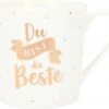Depesche Porzellan Becher Du Bist Die Beste -Geschenkladen gde5909 56 tasse die beste 1 min 640x640