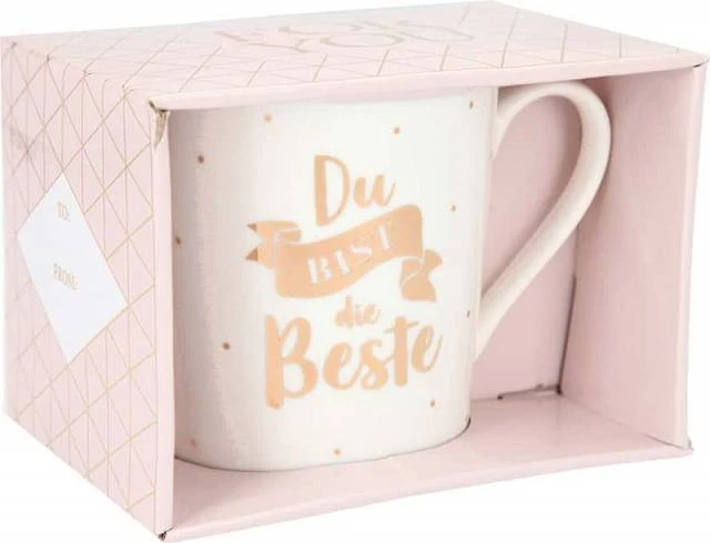 Depesche Porzellan Becher Du Bist Die Beste 4 Depesche Porzellan Becher Du Bist Die Beste – Bild 2