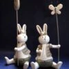 Hasenpärchen Aus Holz -Geschenkladen gi9623 640x640