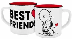 Snoopy Tasse Best Friends (Emaille-Optik)