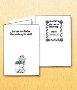 Nici Geburtstagskarte Kleine Überraschung