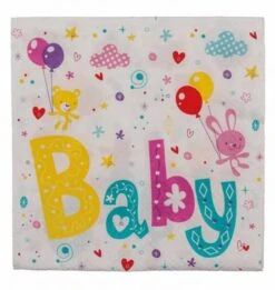 Out Of The Blue Servietten Baby Party - Papierservietten