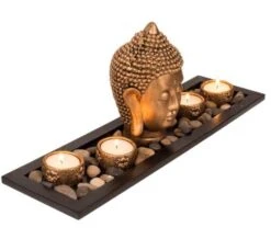 Out Of The Blue Holz Tablett Buddha -Geschenkladen go190437 budda dekoset 2 640x640
