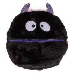 Out Of The Blue Zippy Friends Plüschkissen Schwarz -Geschenkladen go616860 plueschkissen zippy schwarz 3 640x640
