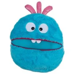 Out Of The Blue Zippy Friends Plüschkissen Blau -Geschenkladen go616865 plueschkissen zippy friends blau 3 640x640