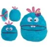 Out Of The Blue Zippy Friends Plüschkissen Blau -Geschenkladen go616865 plueschkissen zippy friends blau 4 640x640