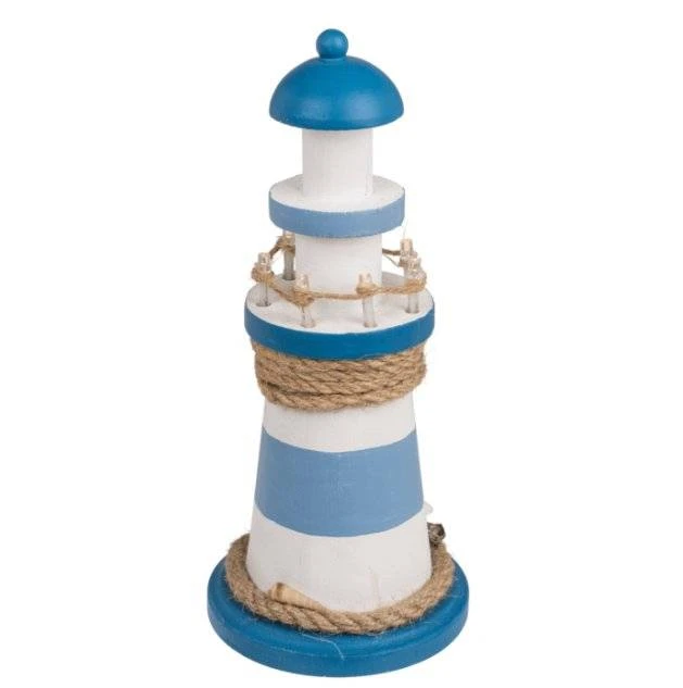 Out Of The Blue Leuchtturm Aus Holz Mit LED 5 Out Of The Blue Leuchtturm Aus Holz Mit LED – Bild 3