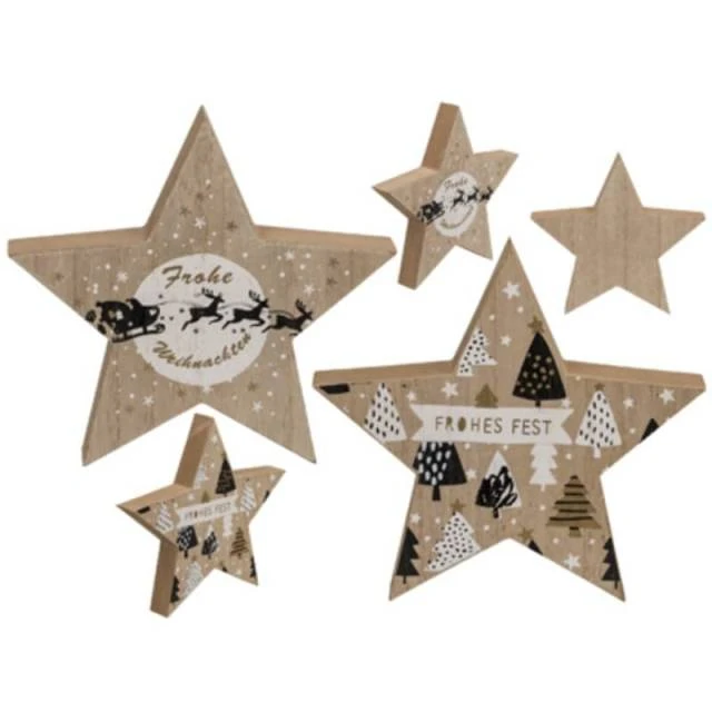 Out Of The Blue Holz Stern Frohe Weihnachten 3 Out Of The Blue Holz Stern Frohe Weihnachten