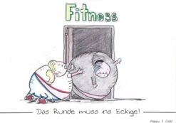 Happy&Odd Postkarte Fitness
