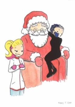 Happy&Odd Postkarte Santa