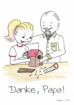 Happy&Odd Postkarte Vatertag