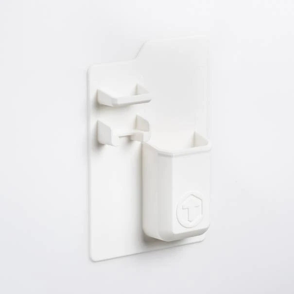 Tooletries Bad Utensilienhalter Mighty Weiß 4 Tooletries Bad Utensilienhalter Mighty Weiß – Bild 2