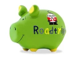 KCG Spardose Sparschwein Roadtrip