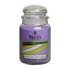 Prices Candles Duftkerze Lavendel & Zitronengrass (630g)