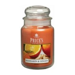 Prices Candles Duftkerze Mandarin & Ginger (630g)