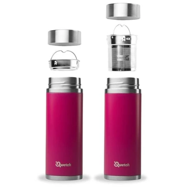 Qwetch Tea To Go Thermoflasche Pink 5 Qwetch Tea To Go Thermoflasche Pink – Bild 3