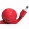 SnaiL Micro USB Ladekabel Schnecke Rot -Geschenkladen sasncurge snail charger rot 640x640