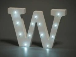 Lights Letter LED Buchstabe W