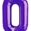 Metall Folien Ballon Zahl 0 (41cm) -Geschenkladen yb0171419 folien ballon zahl 0 640x640