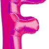 Metall Folien Ballon Buchstabe F(41cm)