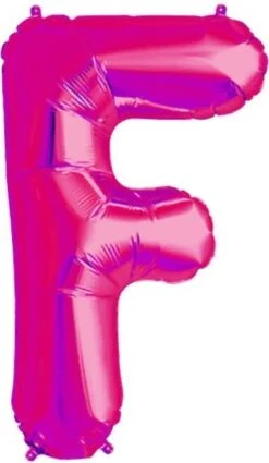 Metall Folien Ballon Buchstabe F(41cm)