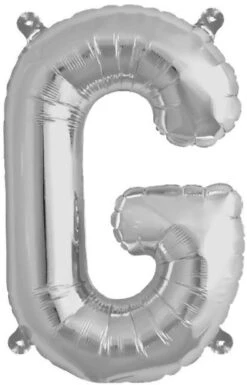 Metall Folien Ballon Buchstabe G (41cm)