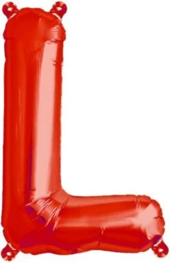 Metall Folien Ballon Buchstabe L (41cm)